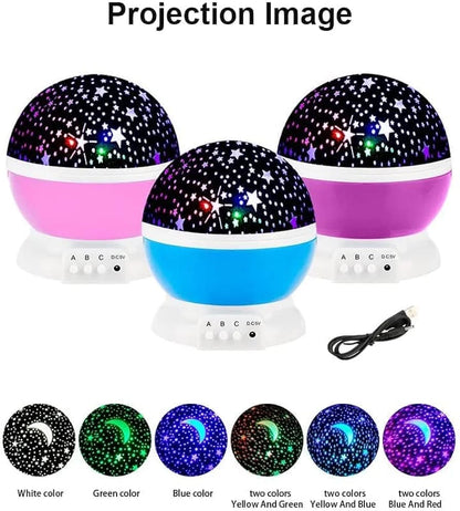 Star projector night light | multi modes