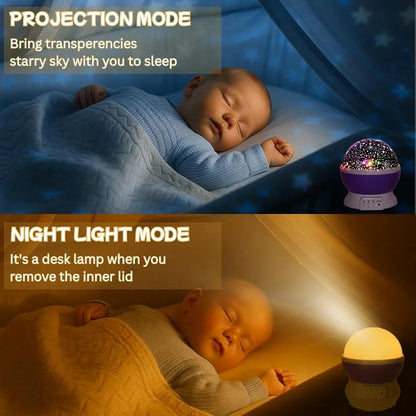 Star projector night light | multi modes
